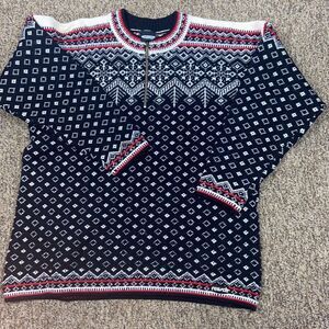 Vintage Reusch  💯 Wool Men Sweater Size M